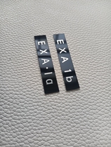 The aike Mounti Teexa ia Exa 1b Metal Nameplate