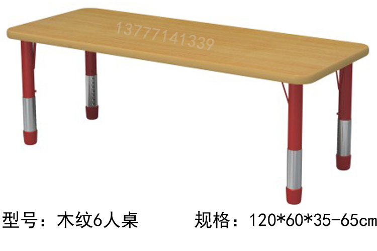 Set for kindergarten lengthened table Children's lift class table and chairs suit Learn to write toy table baby desk