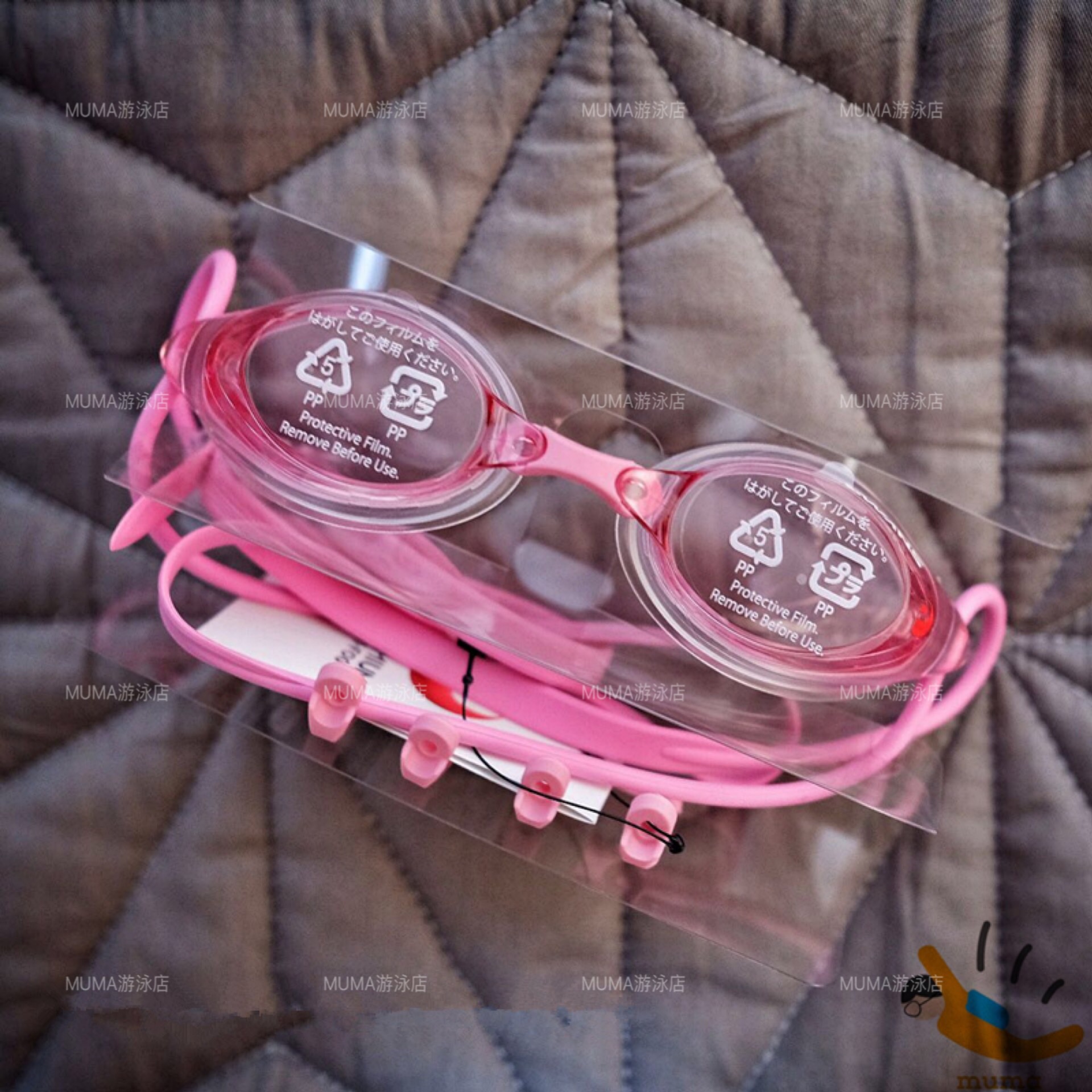 Spot Japanese imported poetry SWANS SRXN classic non-coated rubber ring swimming goggles four times anti-fog swimming joint certification