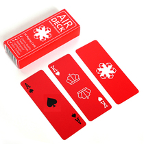 Slag wash Air Deck Creative Playing Cards Plastic Mini small Cute Bridge Waterproof Cards