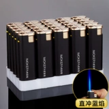 Металлическая ветрозащитная высококлассная одноразовая зажигалка, делается под заказ, оптовые продажи