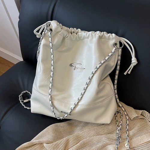 Оригинальная летняя сумка через плечо, цепь, рюкзак, коллекция 2023, на шнурках