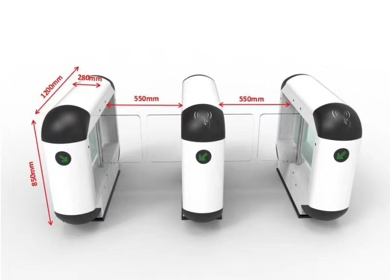 Construction site face recognition real-name system three roller gate gym card access control playground entrance and exit card access control machine