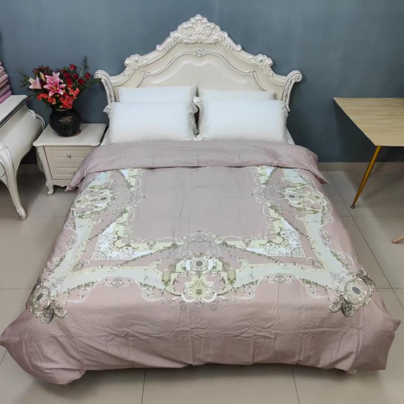 100 long-duvet cotton grinding digital printing large edition of pure cotton single product is set 200*230 soft and luxurious