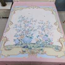 It’s so beautiful~ Slightly flawed pure cotton satin long-staple cotton bed sheet digital unique printing silky smooth comfortable light luxury bed