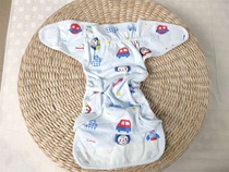 Newborn baby diaper pocket can be washed waterproof pure cotton fixture pants 100 % cotton leakage resistant mustard