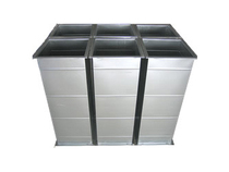  White iron ventilation pipe square pipe galvanized spiral duct processing exhaust pipe round duct and other ventilation projects