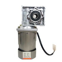 400W miniature vertical turbine worm deceleration motor AC 220V three-phase 380V motor torque force big flange
