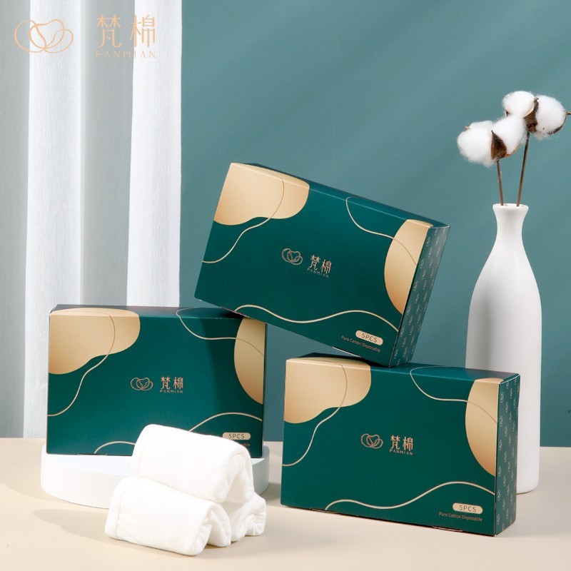 15 strips of Van cotton double-layer sterilized disposable panties women's travel clothes cotton sterile travel no-wash day disposable pants head