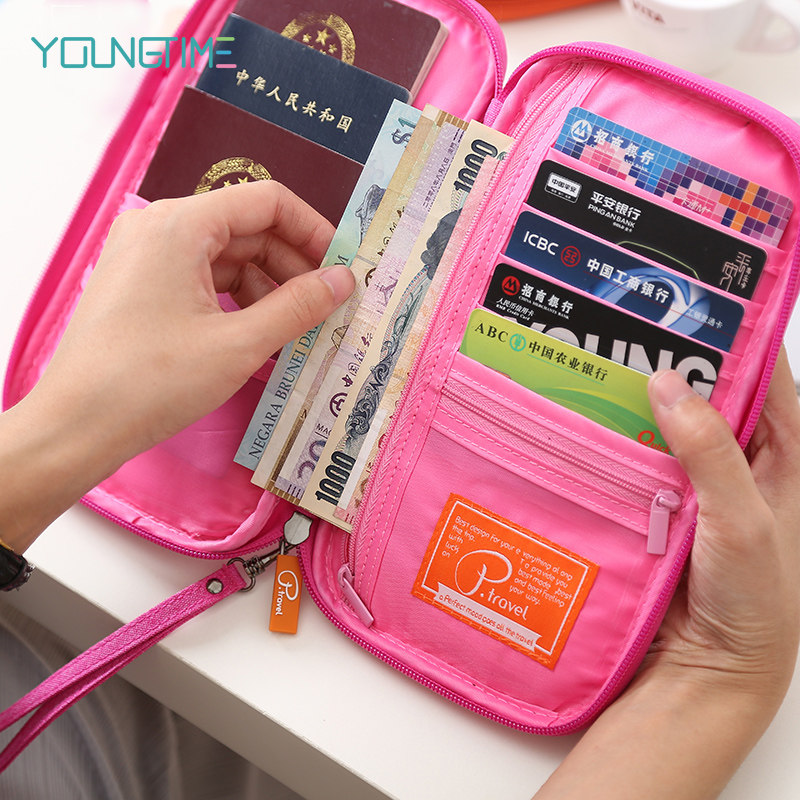 [USD 14.24] Passport Chartered Airline Travel Document Bag Multipurpose