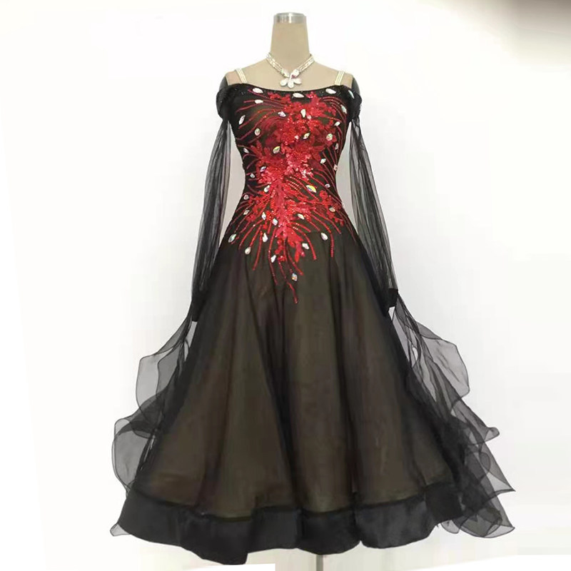 National Standard Dance Dress Waltz Show Modern Dance Show Best Dance Square Dance Dress