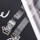 Высококлассные прозрачные невидимые матовые бретели из нержавеющей стали, 1.5см, надевается на плечо, 1см