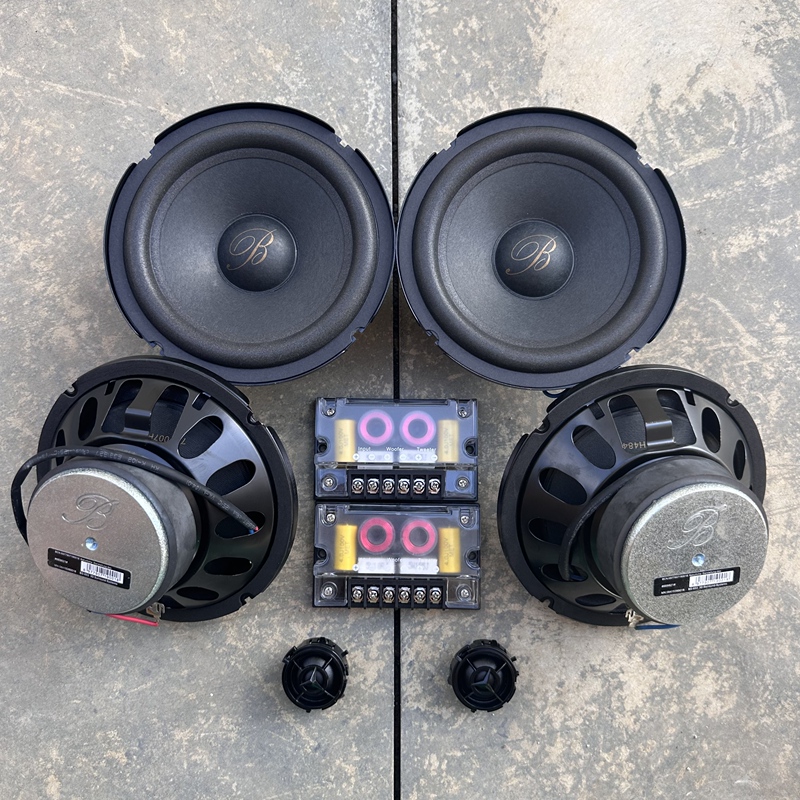 Original Imported Bowers & Wilkins Berlin Sound System for Cars, 6.5inch Audio Speakers, Universal Mid-Bass Car Tweeter Modification