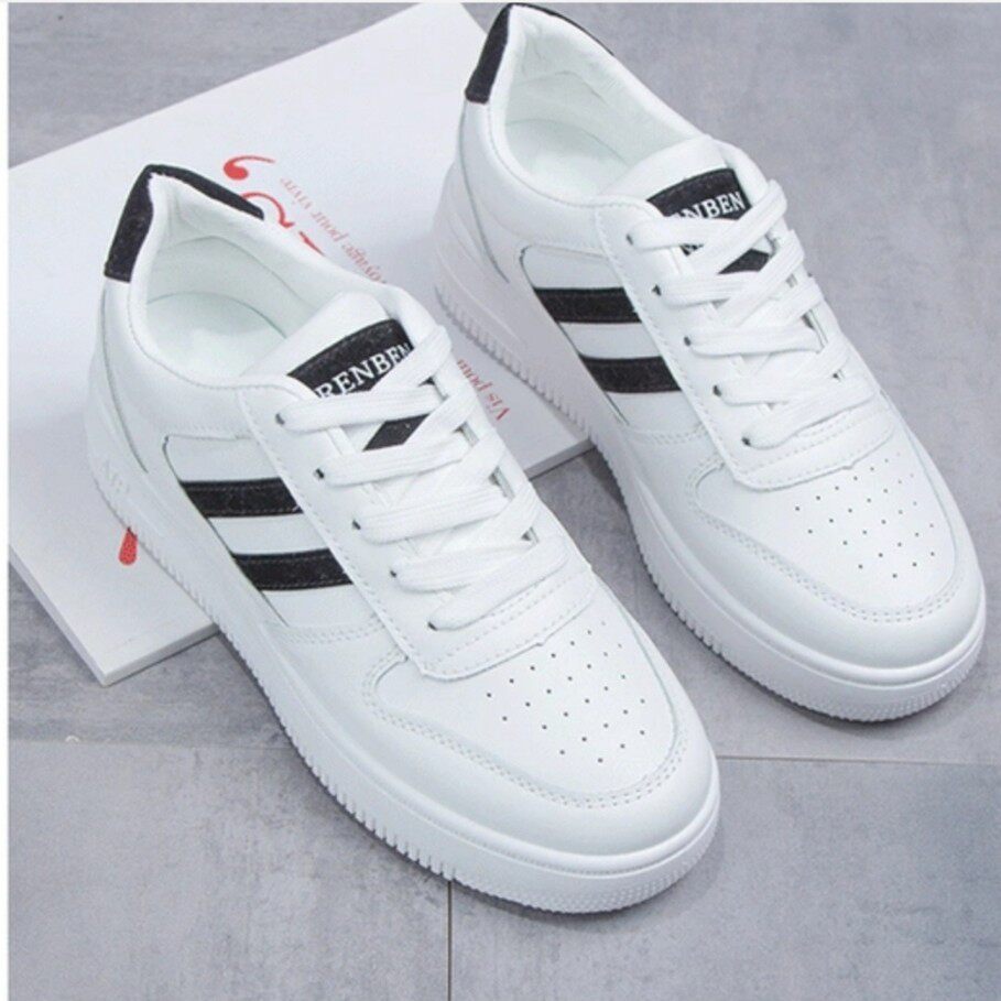 New Summer Genuine Leather Casual Women Shoes Customize Left And Right Complementary High And Low Shoes Length Legs Single Invisible Heightening Shoes