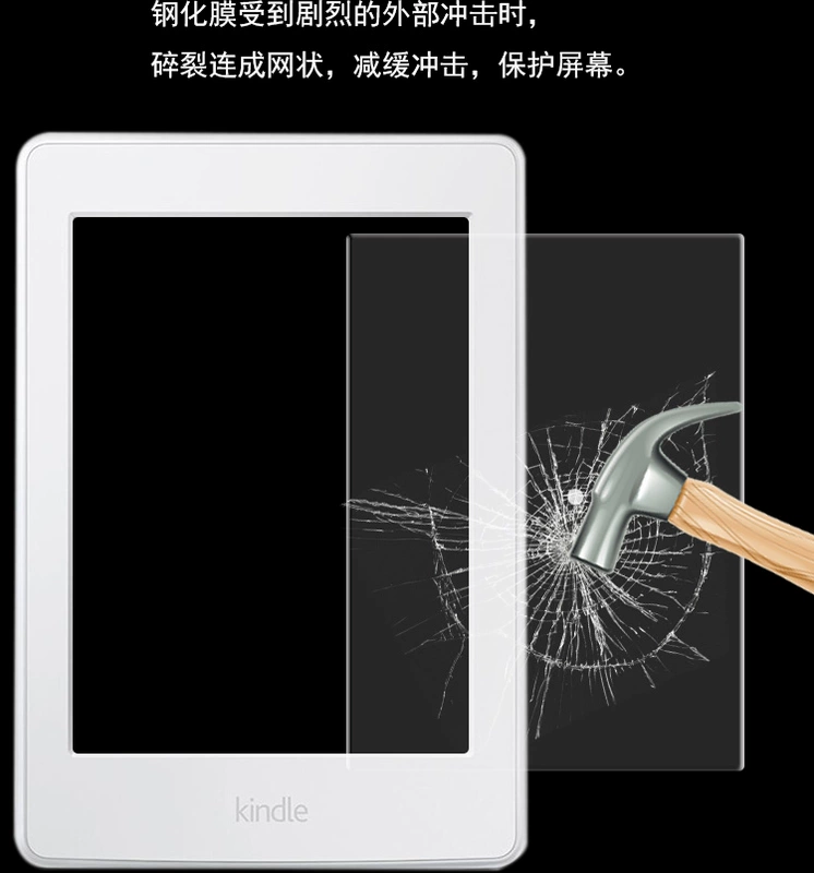 Amazon kindle phim thép paperwhite1 / 2/3 958 eBook kính mờ phim phim phim KPW3 - Phụ kiện sách điện tử ốp ipad air 3