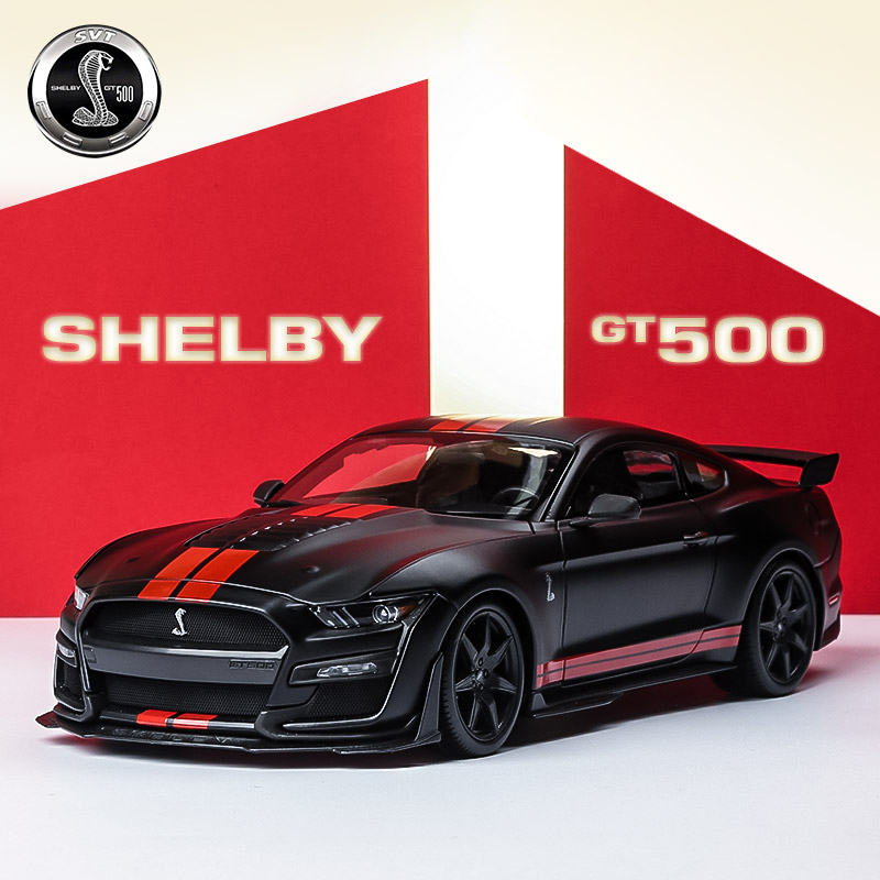 1:18 Ford Car Model Simulation Alloy Mustang Gt Shelby Cobra Raptor Pickup Truck Model Gift
