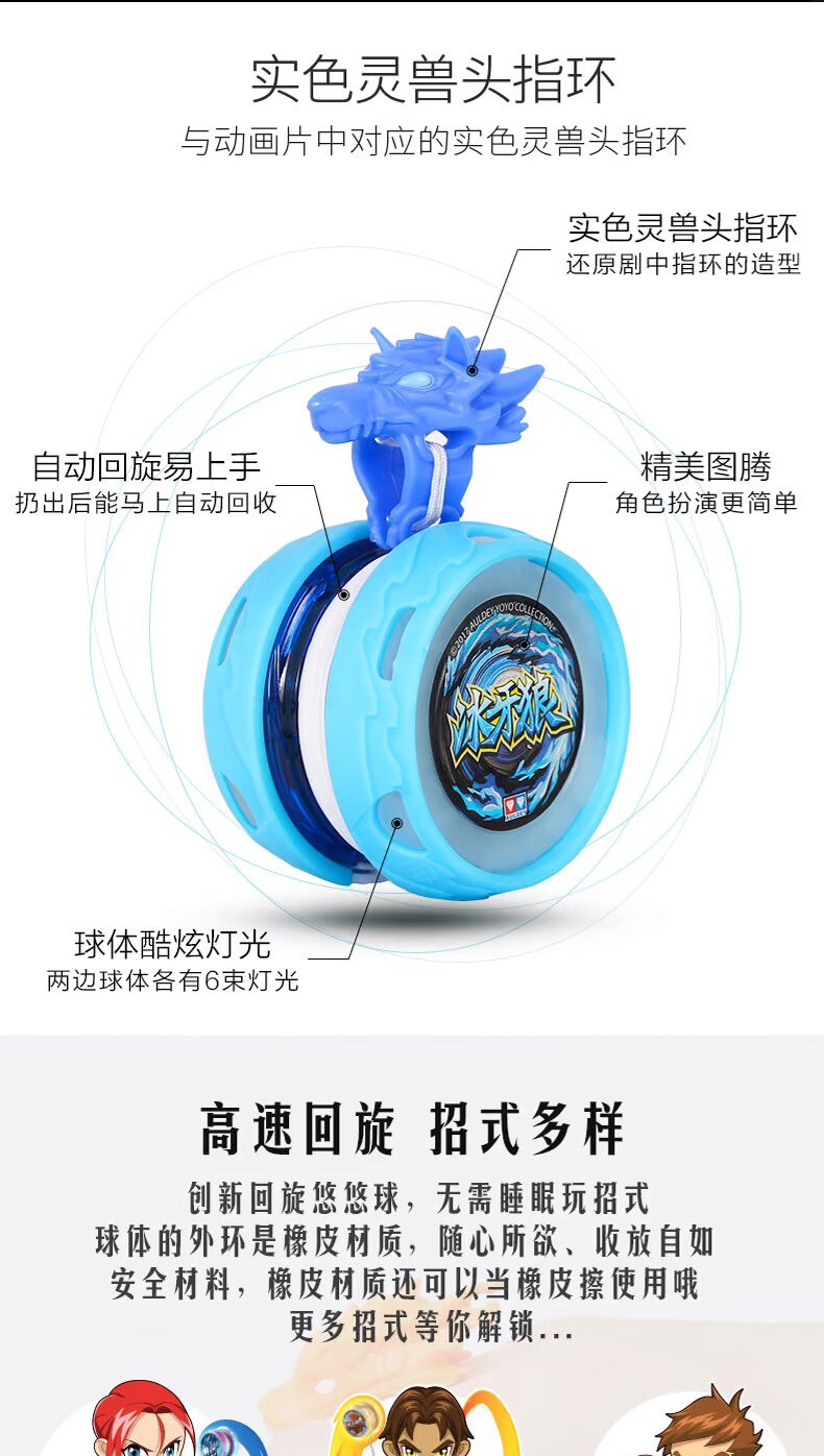 Yo-Yo Audi khoan đôi vị vua vị thành niên của gió đồ chơi cho bé trai