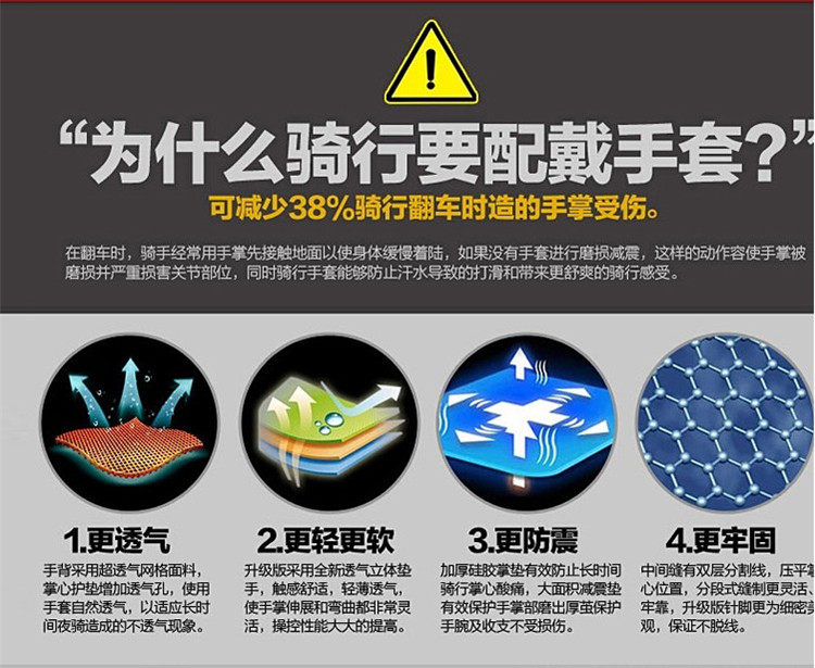 Gants pour vélo mixte - Ref 2247112 Image 14