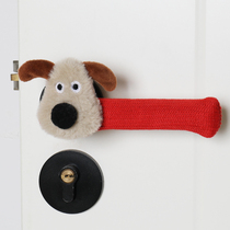 New Years Eve Lion Door Knob Glove Protective Cover Winter Unit Entry Door Cute Anti-Collision Protective Cover Bedroom