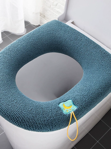 Туалет, подушка для домашнего использования, универсальное зимнее сиденье для унитаза на четыре сезона, шайба, увеличенная толщина