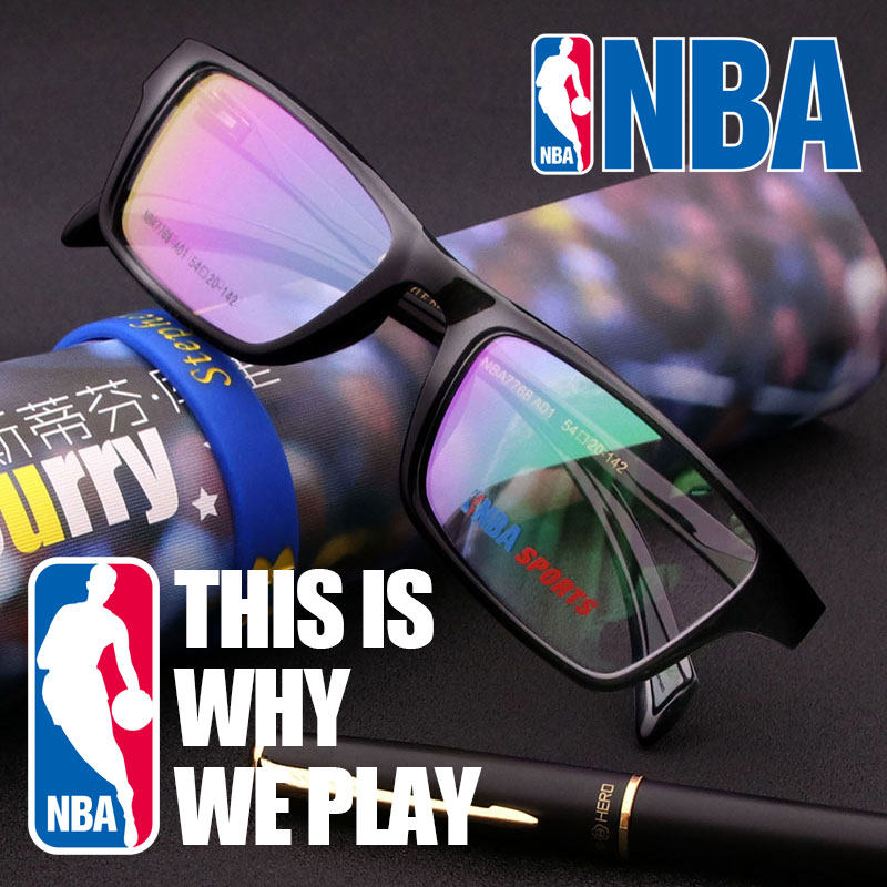 Great Pro Retro Quality Gameplay Eyeframe Female radiation-resistant glasses Myopia Spectacle Spectacle Men's All-frame NBA7768
