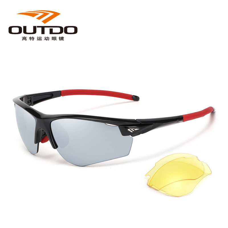 High Special Riding Glasses Night Vision Mountaineering Bike Polarized Windproof Bikers Outdoor Sport Swatter Glasses GT61005