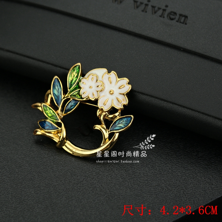 Giống trâm cài trâm cài khóa lớn khăn quàng cổ khóa áo len cổ áo len áo len pha lê nữ phụ kiện khóa cài áo vest nam