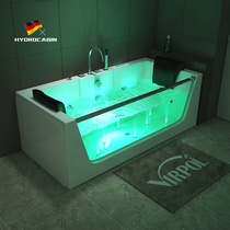 Surfing constant temperature heating jacuzzi Net celebrity smart free-standing acrylic household adult couple fun tub