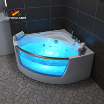 Smart double massage constant temperature small bathtub Home adult triangle surfing fun independent small apartment customization