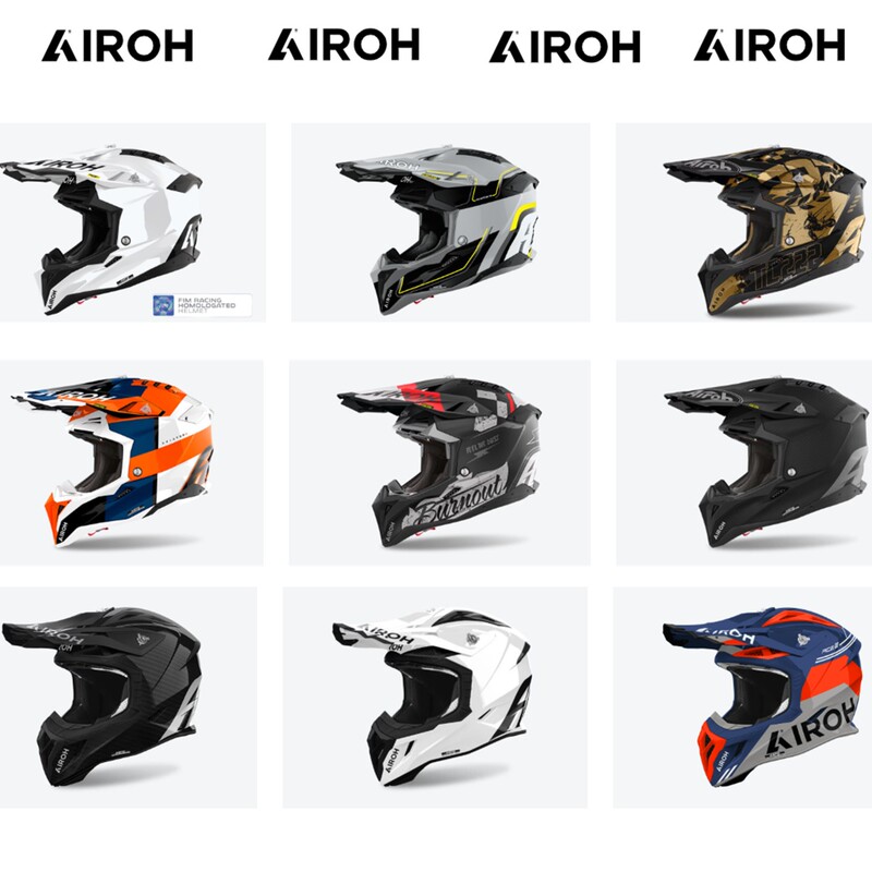 Italian Airoh Off-Road Rally Trail Adv Venue Off-Road Downhill Bicycle Motorcycle Helmet Italian Airoh Off-Road Rally Trail Adv Venue Off-Road Downhill Bicycle Motorcycle Helmet