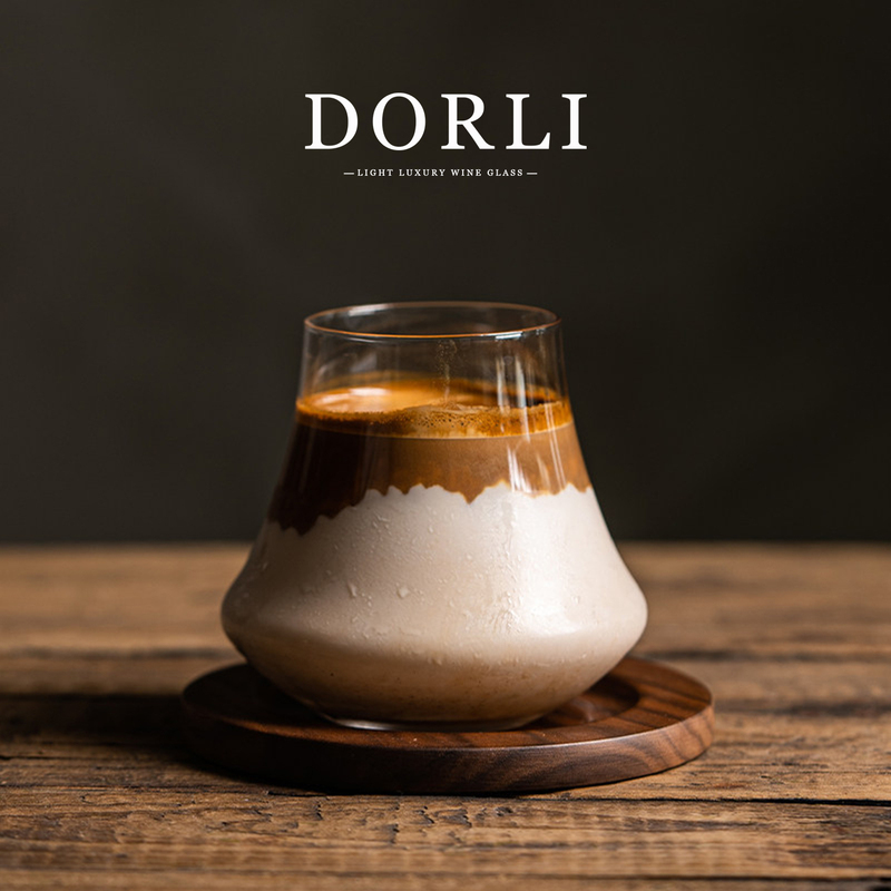 Dorli Coffee Shop Cold Brew Cup Glass Water Cup Iced American Latte Cup Coffee Cup Cold Drink Cup Wine Glass Purple Dorli Coffee Shop Cold Brew Cup Glass Water Cup Iced American Latte Cup Coffee Cup Cold Drink Cup Wine Glass Purple