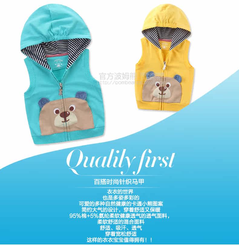 Gilet enfant POM BEAR - Ref 2069157 Image 7