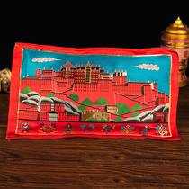 Tibetan sachet Potala Palace cypress incense powder double-sided embroidery car incense pillow sachet sachet Tibetan supplies