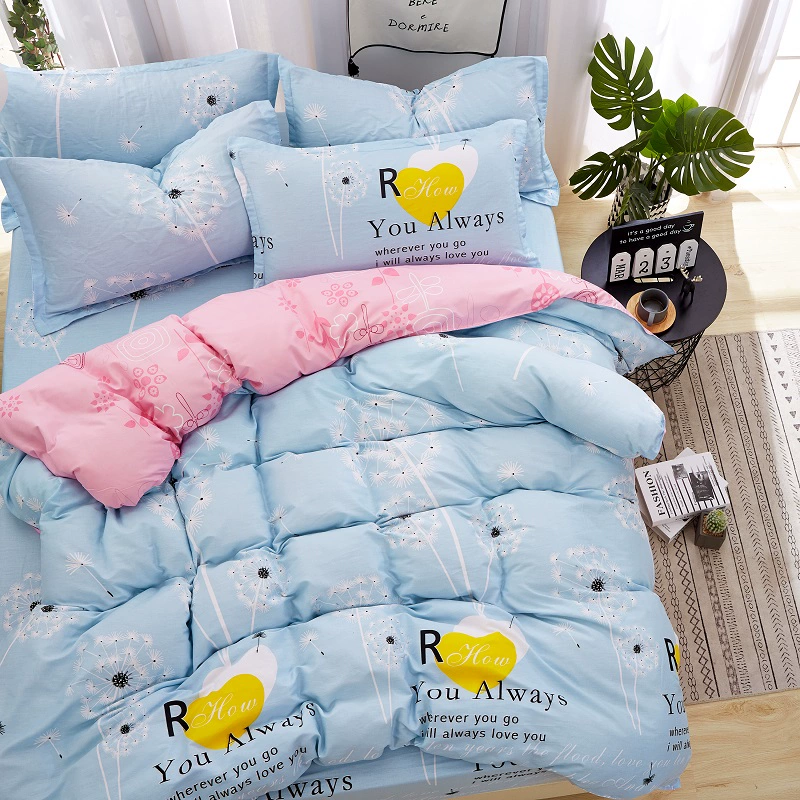 Chăn bông đơn mảnh 100% chăn đơn 1,5m1,8 mét đôi 200x230 bông sinh viên ký túc xá trẻ em - Quilt Covers