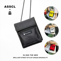 Waste Bag Male 2021 new tide bag Han edition of Han Han in Super Tongdu hip hop network red square bag female