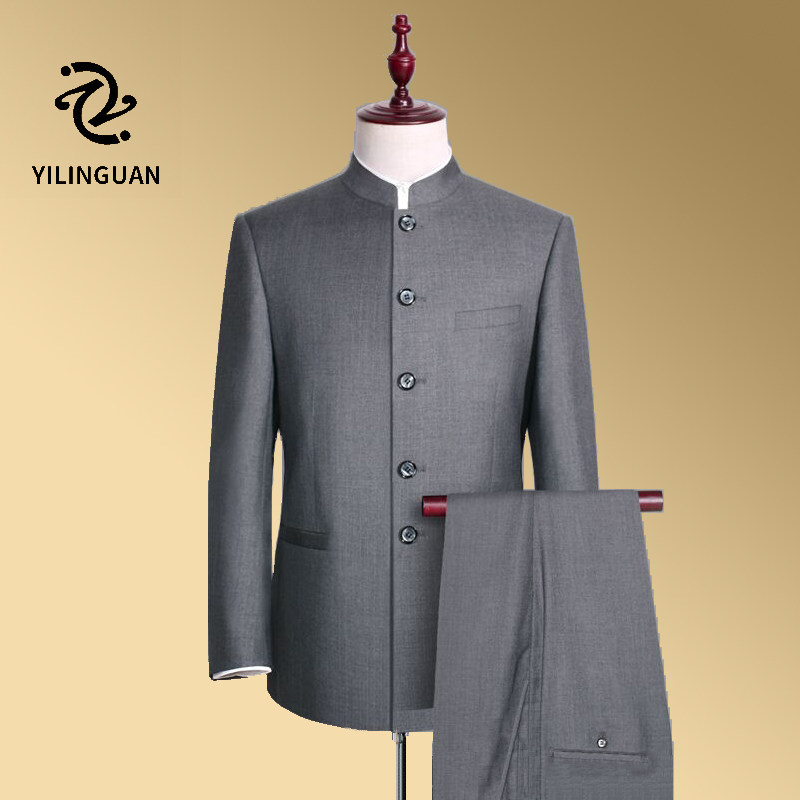 中山装新中式礼服怎么选？中华立领西服唐装秋季搭配指南来了！-服装品牌-淘宝百科网