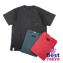  SPOT DESCENDANT CACHALOT PIGMENT DYE SS FULL SIZE WASHED SHORT-SLEEVED T-SHIRT