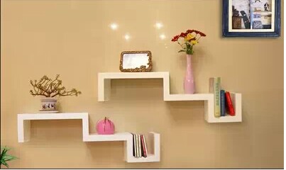 Special Korean S - type Diagram shelves shelves plate shelves decorative plate shelves