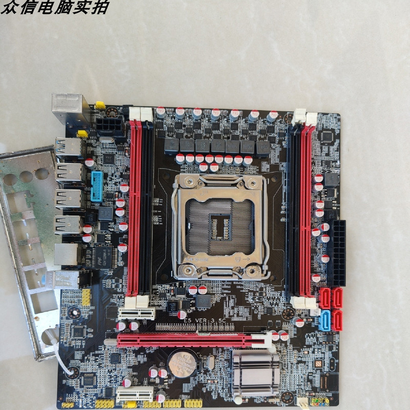 E5 Ver3.5C Supports 2011-Pin/Ddr3/Usb3.0/X79 Motherboard with Four Memory Slots