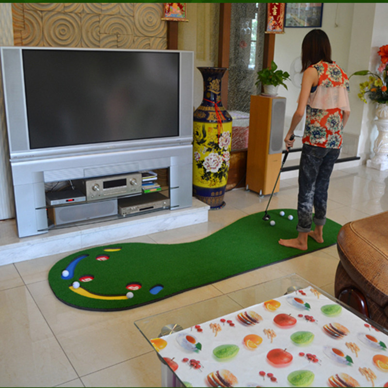 Golf Indoor Pushers Trainer Pushtrainer Mini Office Entertainment Supplies Home Practice Blanket