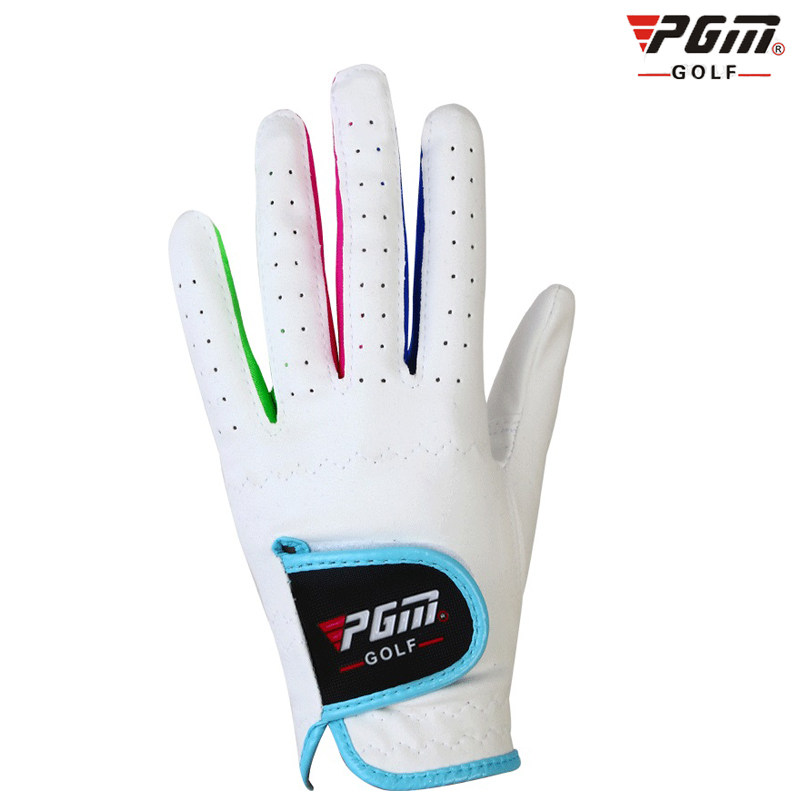 Children's golf gloves winter cute primary school students riding gloves autumn and winter five-finger boys and girls sports gloves new