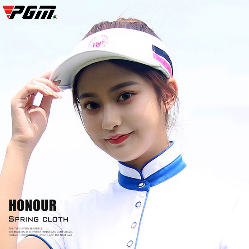 PGM mũ golf nữ phong cách mới không có mũ thoáng khí đầu mùa xuân ngoài trời thể thao mũ chống nắng bảo vệ khỏi tia cực tím - Golf