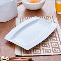Fish plate home new large steamed fish plate ceramics multi-province low threshold bone porcelain tableware creative restaurant