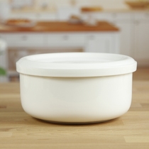 7 inch covered soup bowl large Bowl ceramic bowl Bowl bowl with lid large number household porcelain cover Bowl bubble noodle bowl fruit