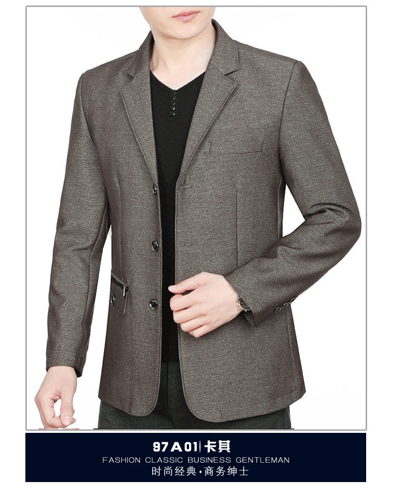 Blouson homme manches longues en Laine - Ref 3117165 Image 11