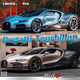 Pre 1 18 HH Model Bugatti Tourbillon V16 Supercar Model Collection