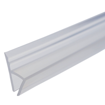 Frameless balcony window sealing strip glass door and window waterproof strip windproof bathroom shower room waterproof silicone strip h F type