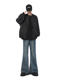 Мама, Mgjm Baba Family Cleanfit Snowfield Micro -Mao Mao Bian Jeans Летние свободные брюки, мужчины и женщины, мужчины и женщины