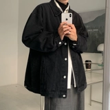 Джинсовая куртка для влюбленных для отдыха, в американском стиле, осенняя