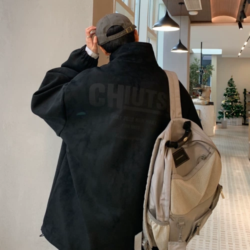 Весенняя свободная повседневная универсальная куртка VESIBO с лацканами